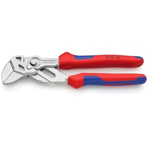Knipex 86 05 180 Pliers Wrench chrome-plated 180mm